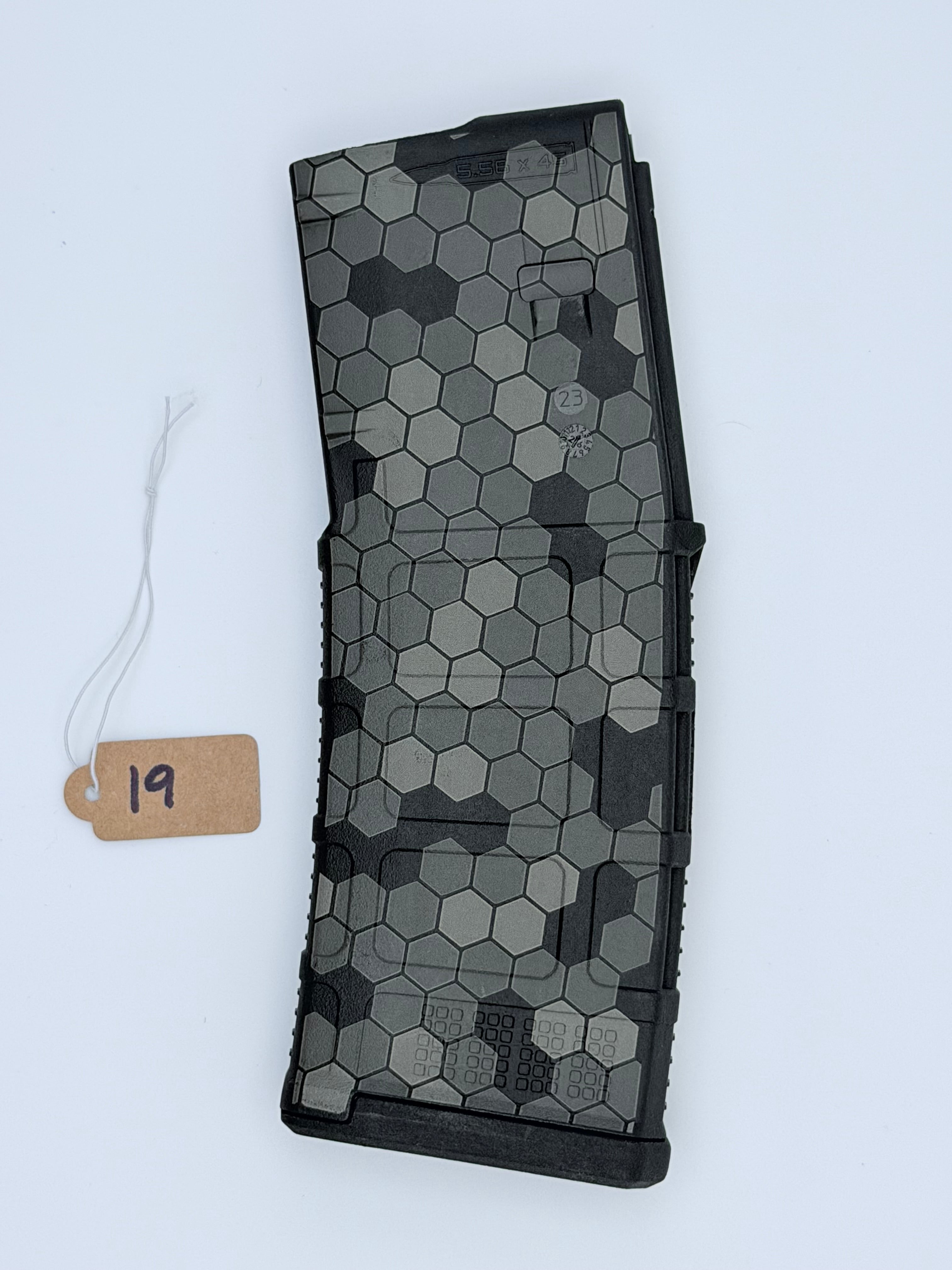 Honeycomb Camo Magazine-Gray colors